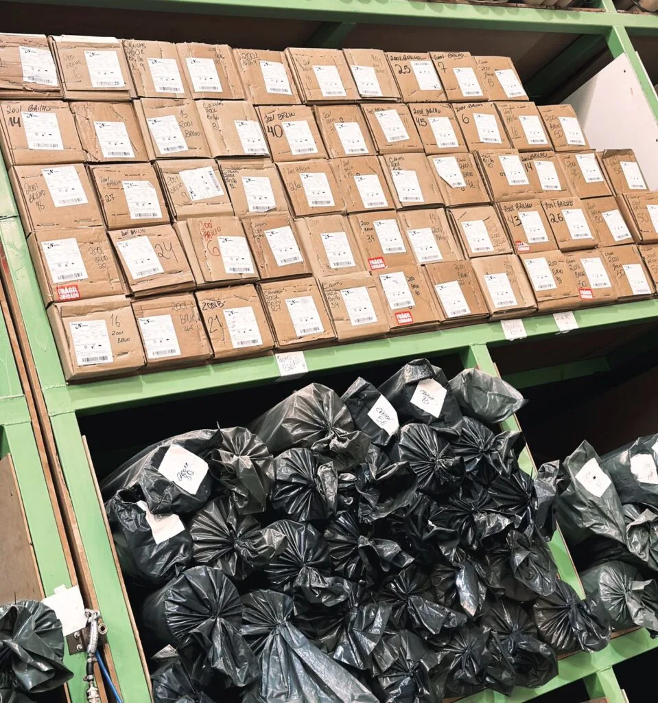 como armazenar tecido algodão